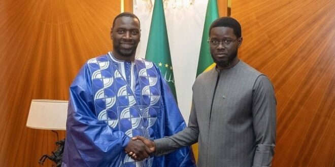 L’acteur Omar Sy rencontre le président Bassirou Diomaye Faye